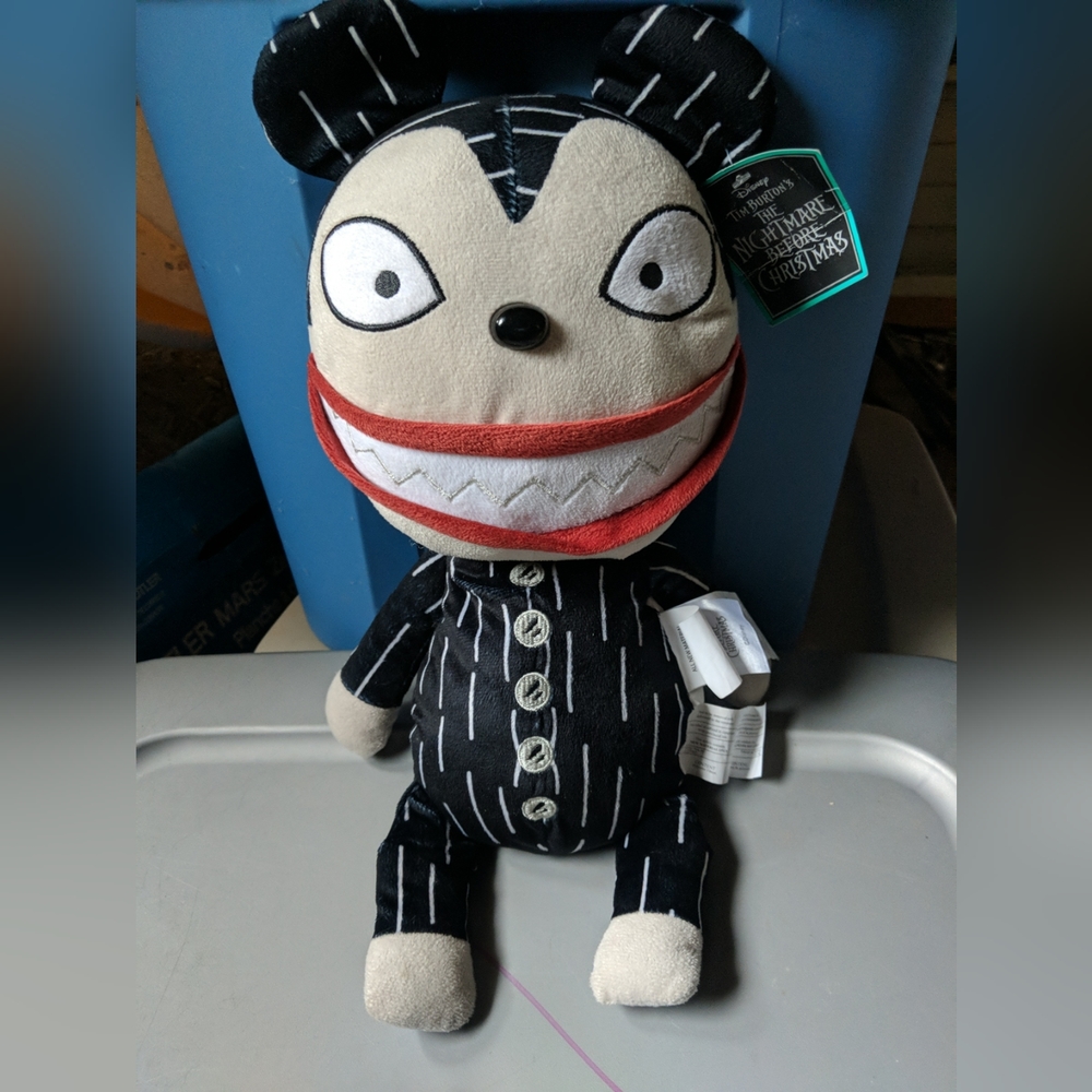 Disney Nightmare Before Christmas Vampire Teddy Bear Plush 18 In. Stuffed Toy